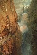 Joseph Mallord William Turner The Passage of the St.Gothard oil painting on canvas